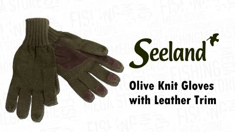 gloves-with-leather-trims-olive-one-size