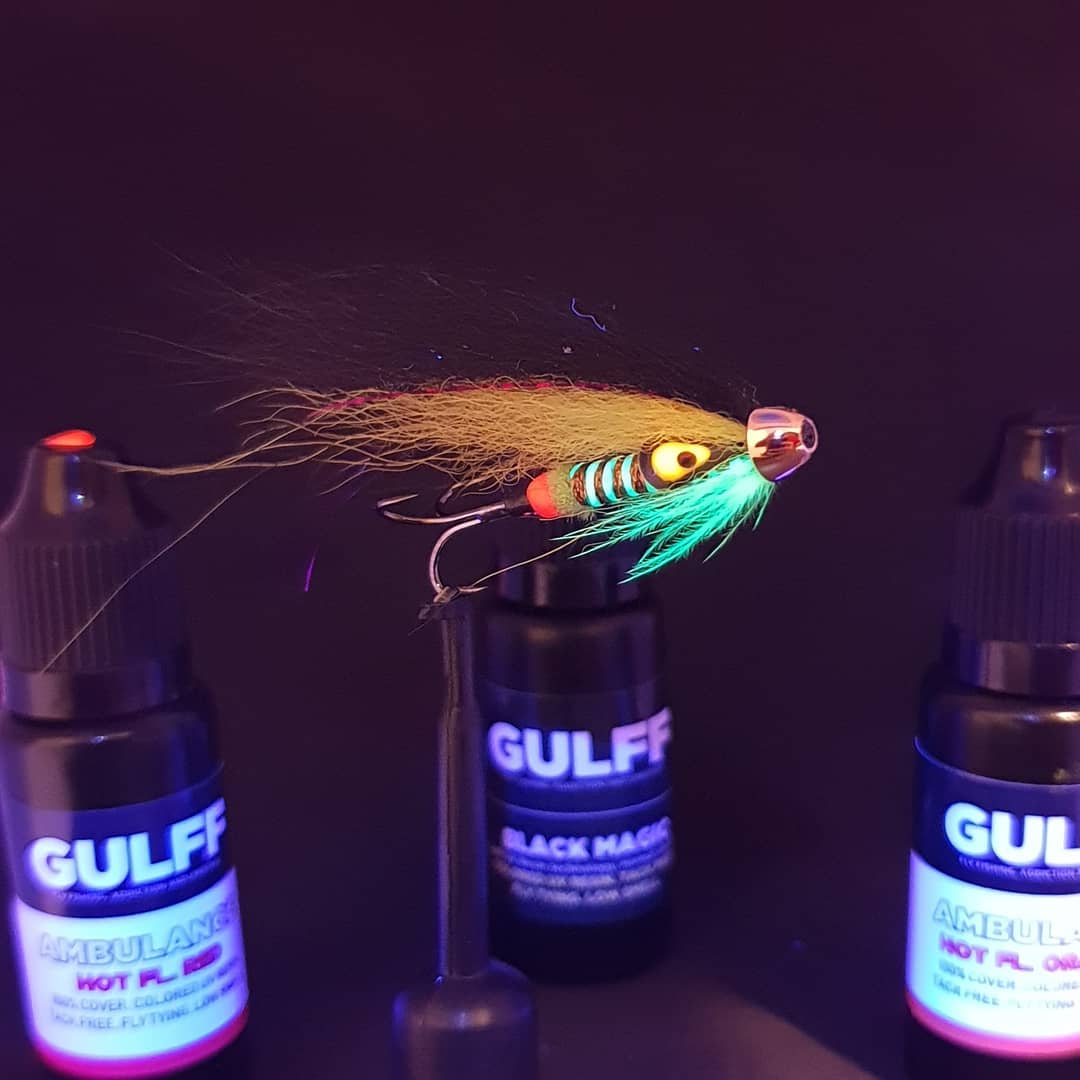 Gulff Fluorescent UV Resin Fly Tying Resin Game Fly Fishing Full Range Available