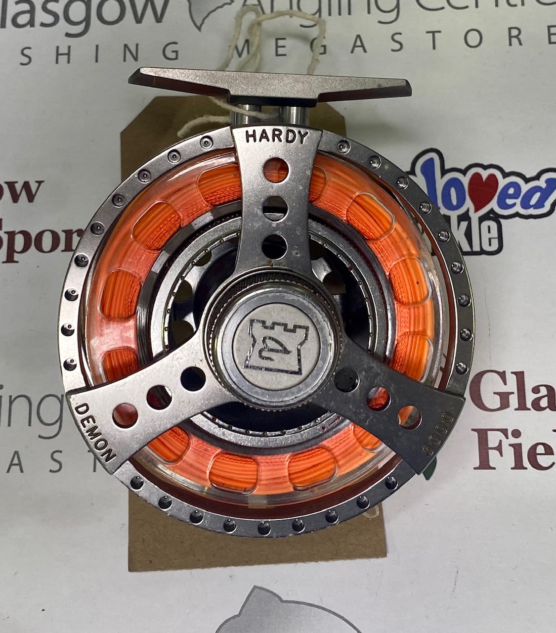 Preloved Hardy Demon 3000 Fly Reel with 2 Spools (in pouch)- Used – Glasgow  Angling Centre
