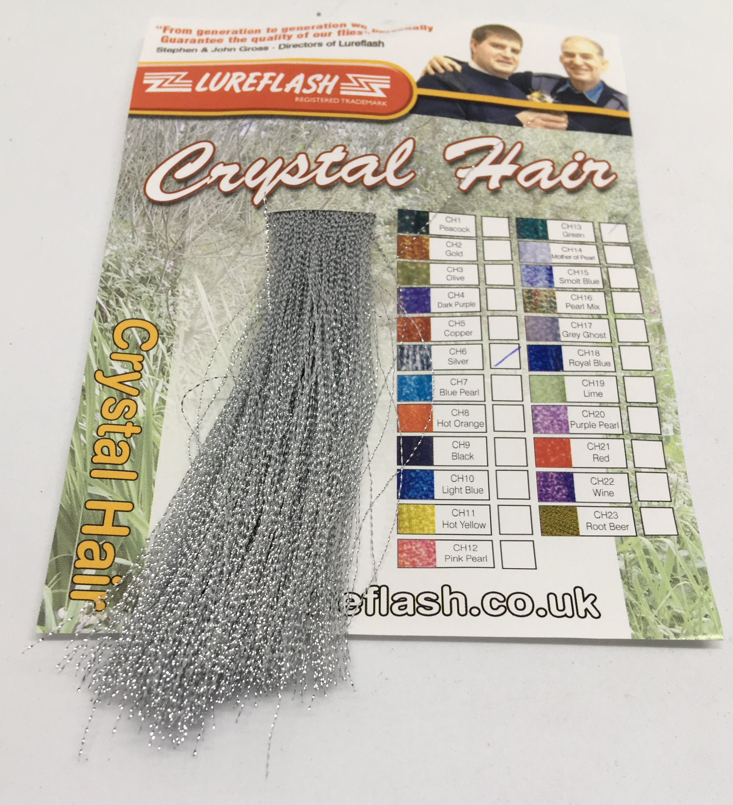lureflash Crystal hair lime 