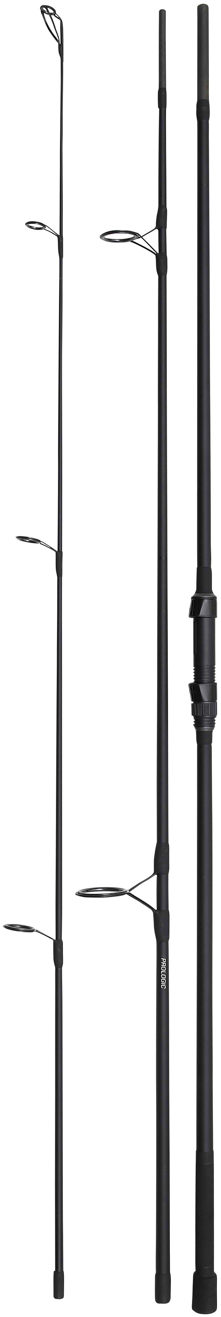 2 x Prologic Custom Black Carp Rods 10ft 3lb Stalker Rods 24T Carbon Blank 