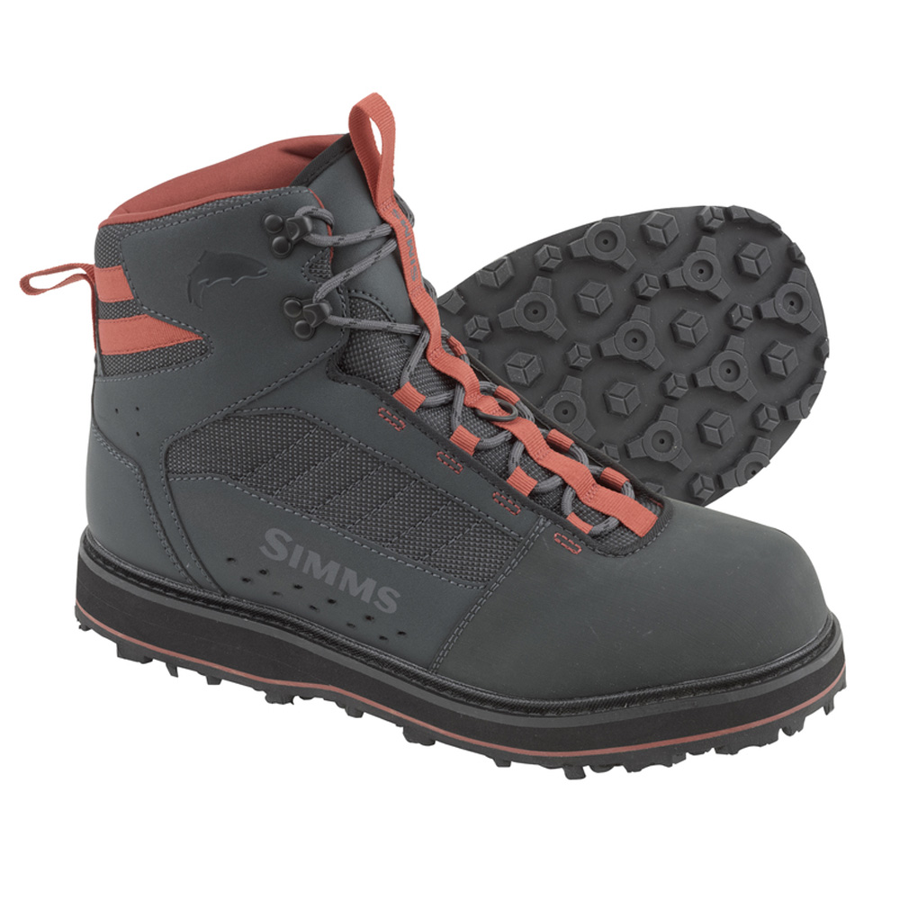 Simms Tributary Wading Boots Carbon Size: UK05 : Felt – Glasgow Angling  Centre
