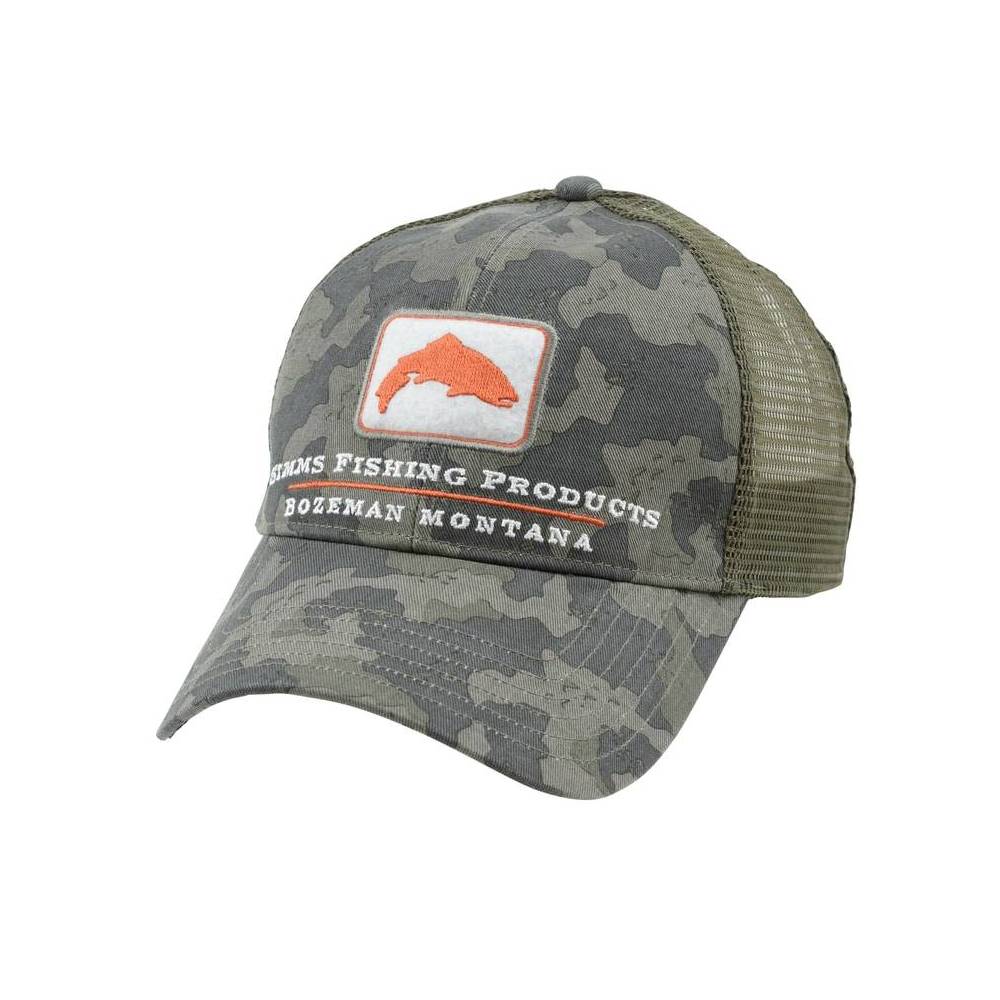 Trout Icon Trucker Hat Simms Fishing Products, 51% OFF