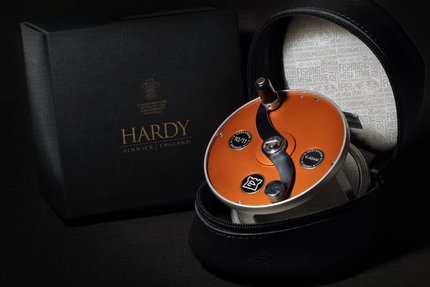 Hardy Cascapedia Limited Edition orange Salmon Reel