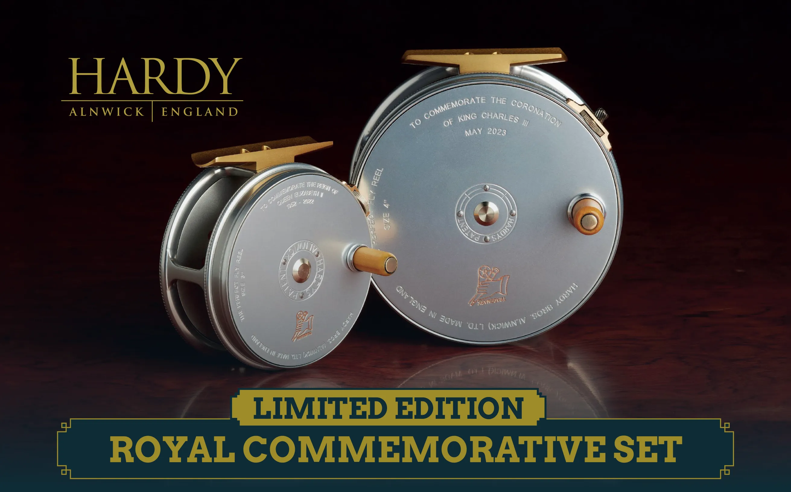 Hardy Bros Hardy Perfect Reels Royal Commemorative Set – Glasgow
