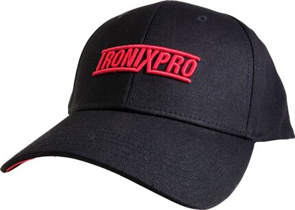 Tronixpro Classic Baseball Cap Black/Red