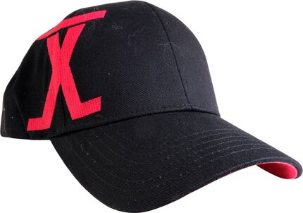 Tronixpro X Logo Baseball Cap Black/Red 