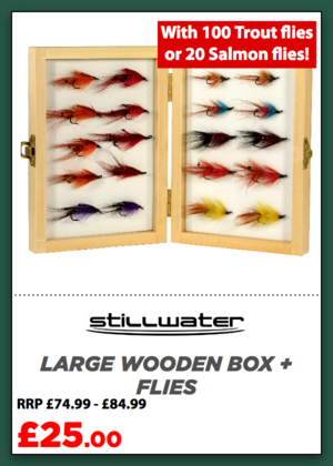 Stillwater Large Wooden Box + Flies