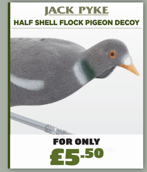 Jack Pyke Half Shell Flock Pigeon Decoy