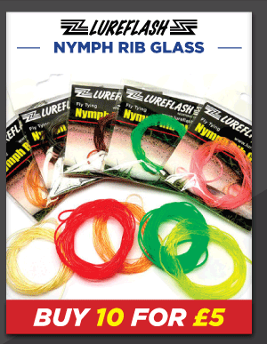 Lureflash Nymph Rib Glass