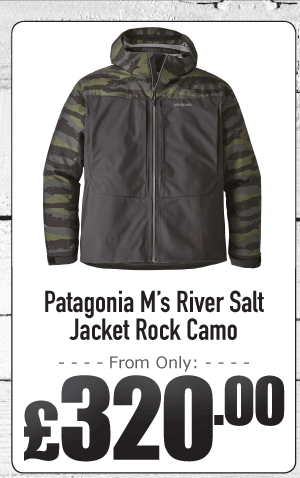 Patagonia M's River Salt Jkt Rock Camo: Ink Black
