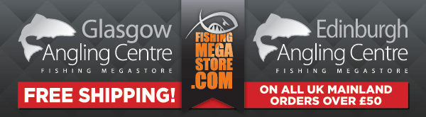 Glasgow Angling Centre - Big Brands at Bargain Prices + Free Shipping With all orders over £50 - UK Mainland Only