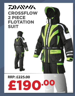 Daiwa Crossflow 2 Piece Flotation Suit