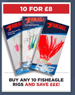 Buy any 10 Fisheagle Rigs and save £££!