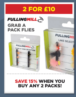 Fulling Mill Grab a Pack Flies - 2 for £10