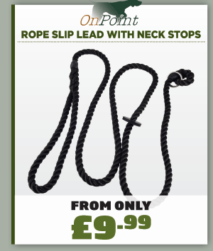 On Point Rope Slip Lead with Neck Stops