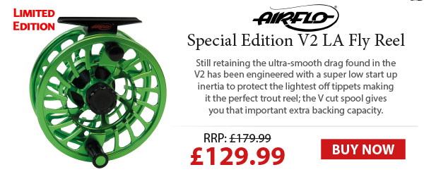Airflo Special Edition Mantis Green V2 Large Arbour Fly Reel