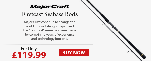 Major Craft Firstcast Seabass Rods