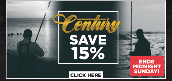 15% Off Century Rods