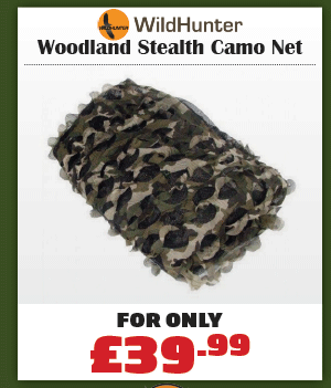 Wildhunter Stealth Camo Net Woodland (4 x 1.5m)