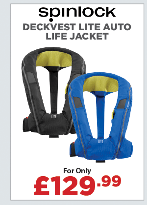 Spinlock Deckvest Lite Auto Life Jacket with Crotch Strap