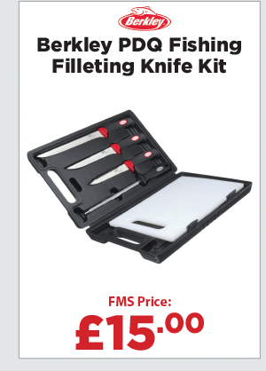Berkley PDQ Fishing Filleting Knife Kit