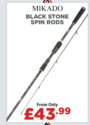Mikado Black Stone Spin Rods