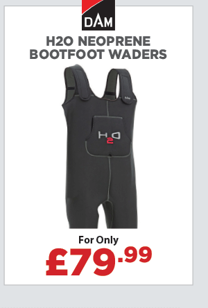 DAM H2O Neoprene Bootfoot Waders