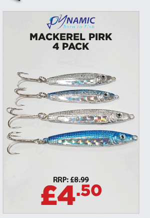 Dynamic Mackerel Pirk 4-Pack