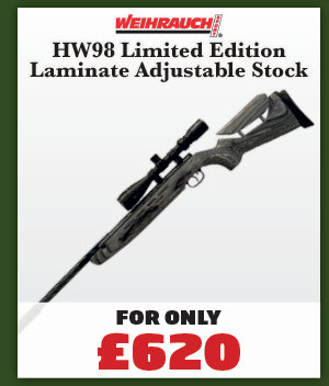 Weihrauch HW98 Limited Edition Laminate Adjustable Stock