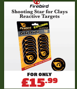 Firebird Shooting Star for Clays Reactive Targets