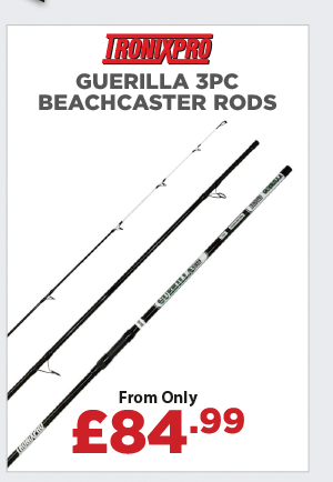 Tronixpro Guerilla 3pc Beachcaster Rods