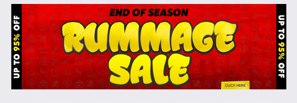 End of Season Rummage Sale