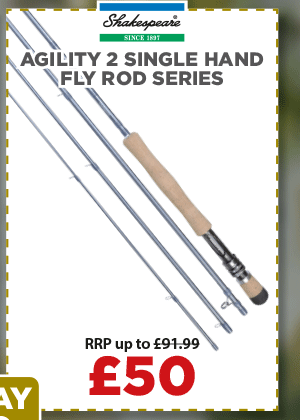 Shakespeare Agility 2 Single Hand Fly Rod Series