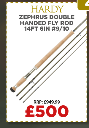 Hardy Zephrus Double Handed Fly Rod: 14ft 6in #9/10