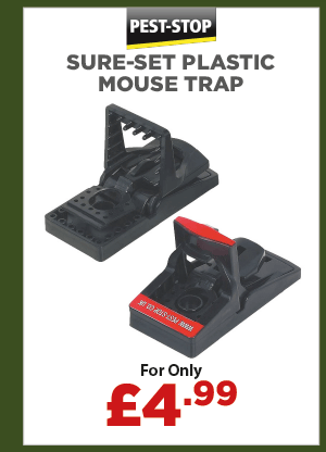 Pest Stop Sure-Set Plastic Mouse Trap (Pair)
