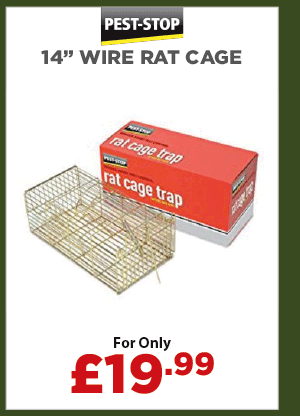 Pest Stop 14inch Wire Rat Cage