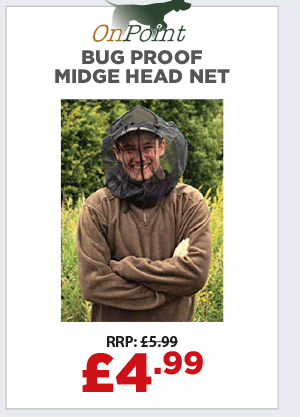 On Point Bug Proof Midge Head Net