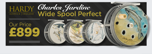Hardy Bros Limited Edition Charles Jardine 3 1/8in Wide Spool Perfect