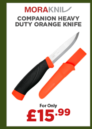 Morakniv Companion Heavy Duty Orange Knife 104mm Blade
