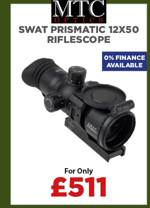 MTC SWAT Prismatic 12x50 Riflescope