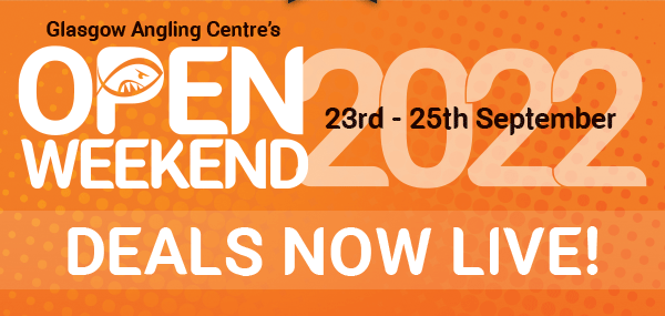 Glasgow Angling Centre Open Weekend - Deals Now Live