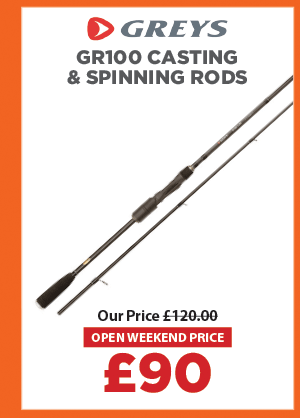 Greys GR100 Casting and Spinning Rods