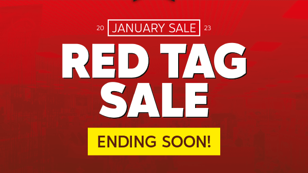 Red Tag Sale - Ending Soon