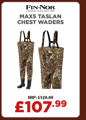 Prologic Max5 Taslan Chest Wader Bootfoot Cleated