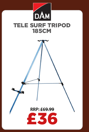 DAM Tele Surf Tripod 185cm