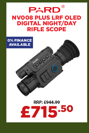 PARD NV008 Plus LRF OLED Digital Night Vision / Day Rifle Scope