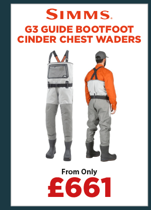 Simms G3 Guide Bootfoot Chest Waders Cinder