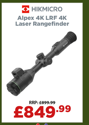 HIKMICRO Alpex 4K LRF 4K Laser Rangefinder