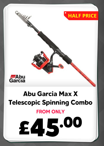Abu Garcia Max X Telescopic Spinning Combo